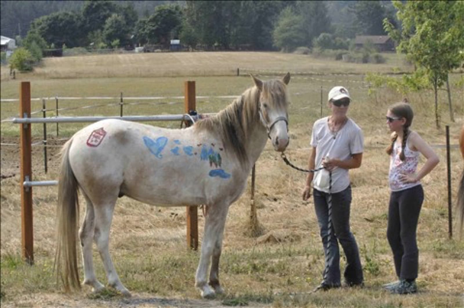 Pink Pony Ranch — vinnie painted with iris amy